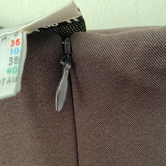 Joseph Ribkoff Classic Brown Dress Pants - Picture 3 of 5